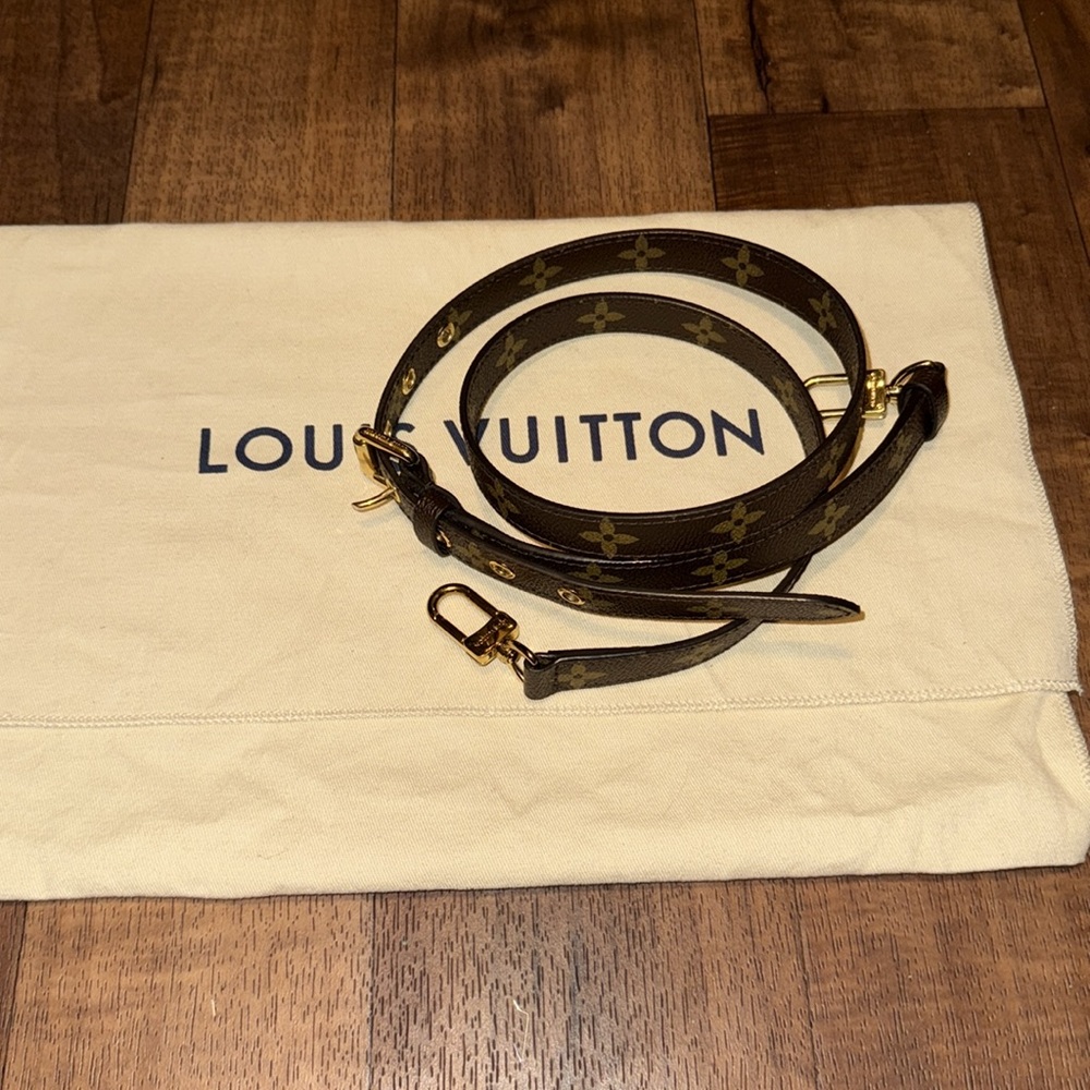 *SOLD* Authentic Louis Vuitton Monogram  adjustable strap